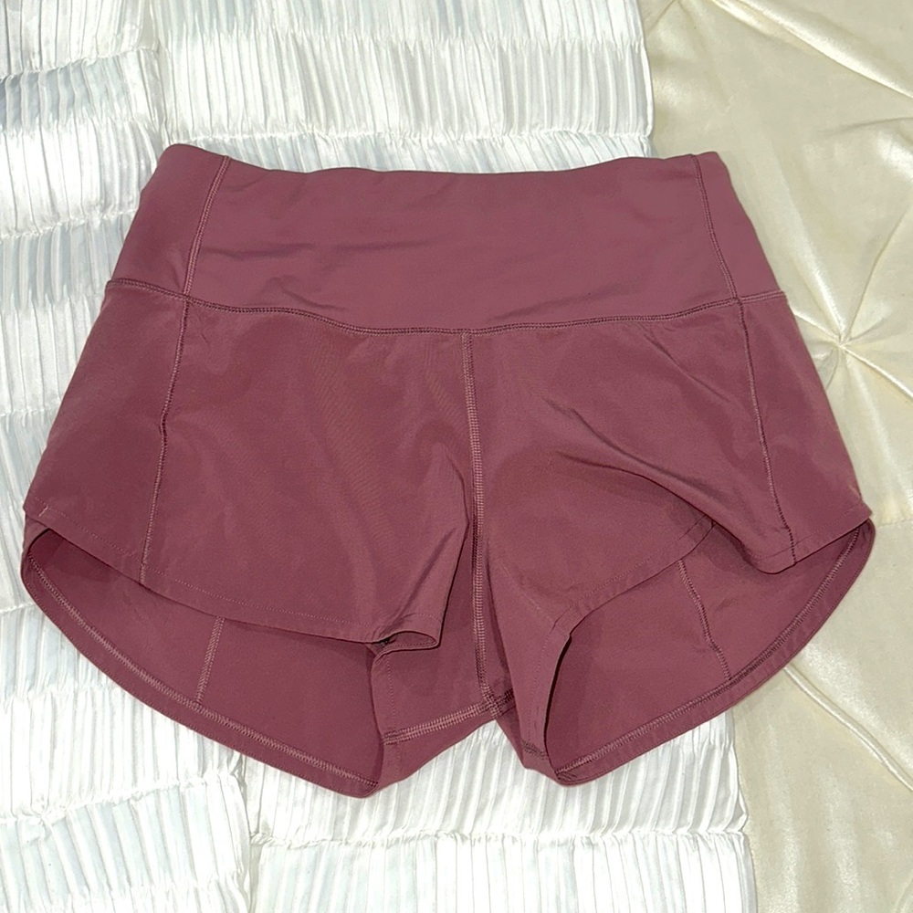 Lululemon Speed Up High-Rise Lined Short, 2.5” size 4